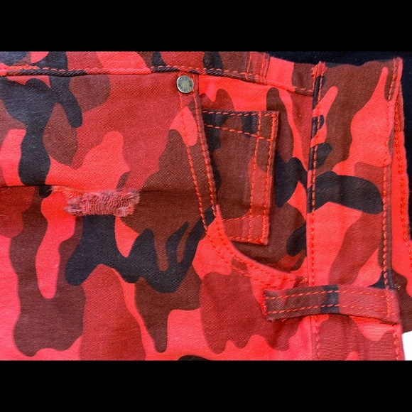 Revamped denim red army distressed s… - Picture 5 of 9